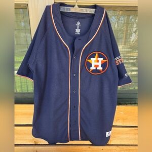 True Fan Houston Astros Genuine Merchandise Jersey Men's Sz XL